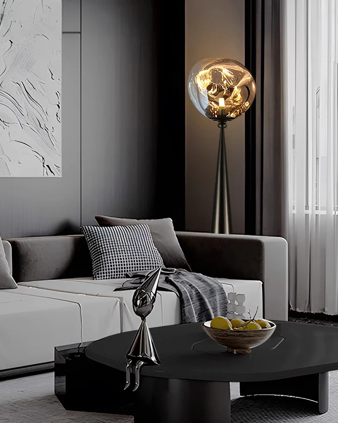 WOMO Lava Globe Floor Lamp-WM7085 - Image 9