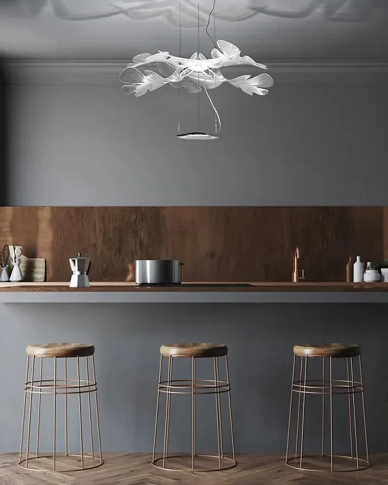WOMO Leaf Uplight Chandelier-WM2289 - Image 11
