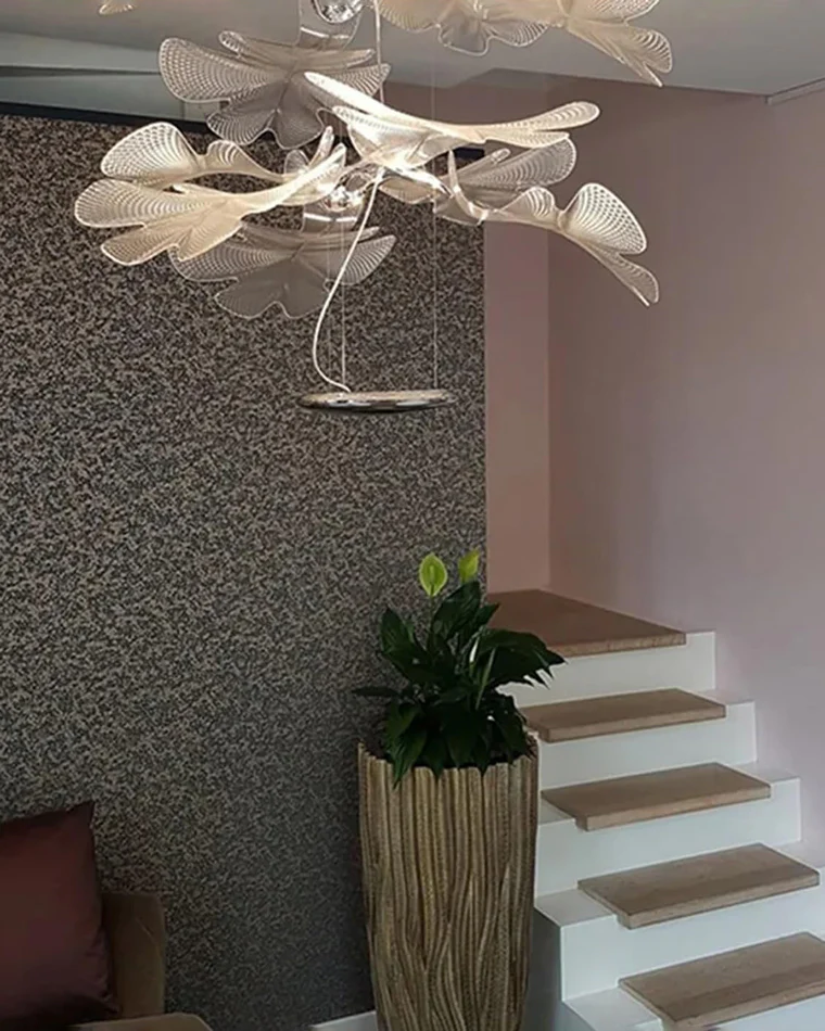 WOMO Leaf Uplight Chandelier-WM2289 - Image 3