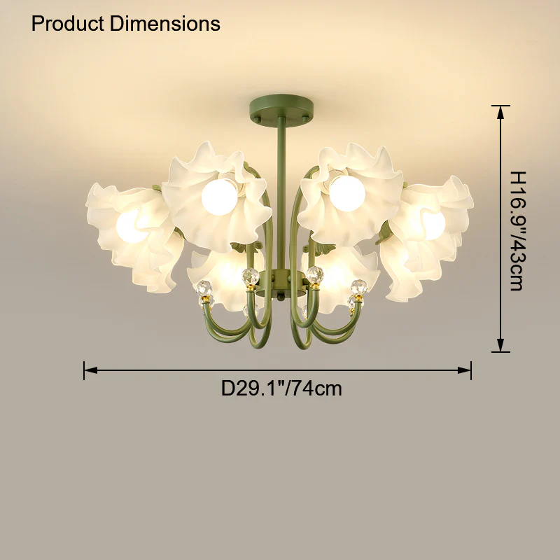 WOMO Lily Chandelier-WM2284 - Image 29