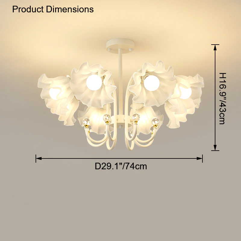WOMO Lily Chandelier-WM2284 - Image 31
