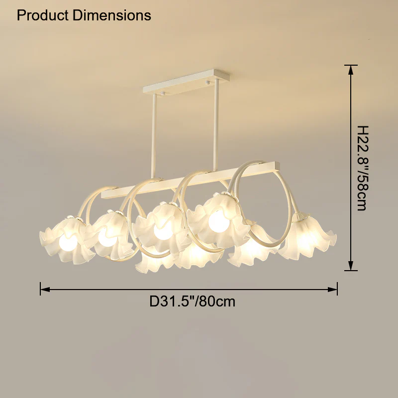 WOMO Lily Linear Chandelier-WM2283 - Image 22