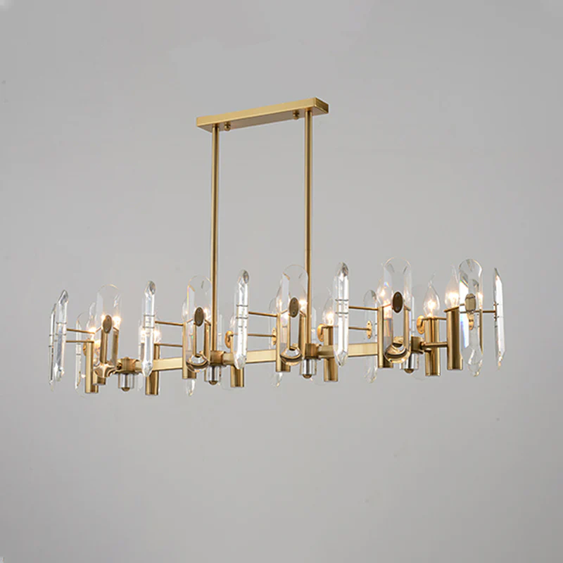 WOMO Linear Crystal Chandelier-WM2459 - Image 12