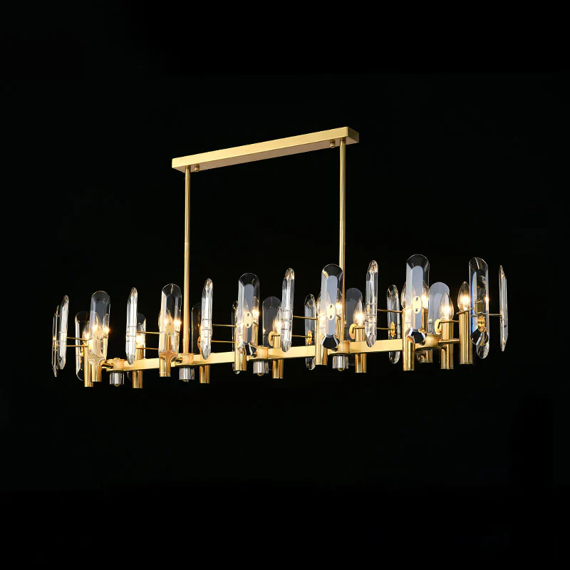 WOMO Linear Crystal Chandelier-WM2459 - Image 14