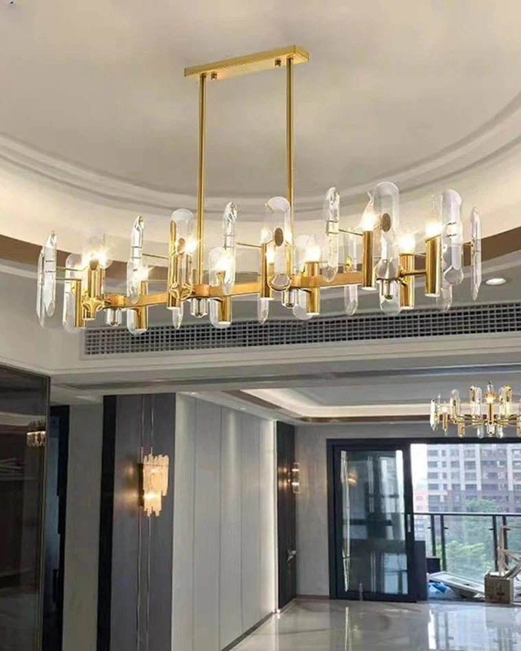 WOMO Linear Crystal Chandelier-WM2459 - Image 3