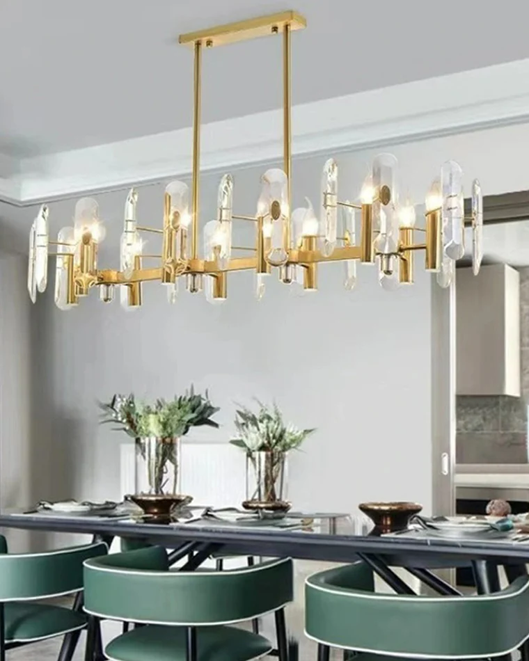 WOMO Linear Crystal Chandelier-WM2459 - Image 4