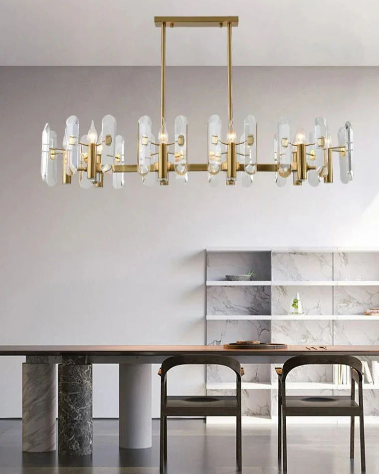 WOMO Linear Crystal Chandelier-WM2459 - Image 6