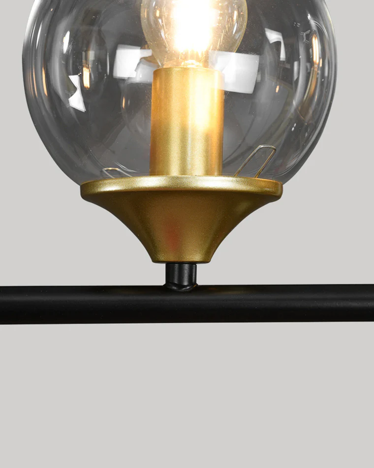 WOMO Linear Glass Globe Chandelier-WM2257 - Image 50