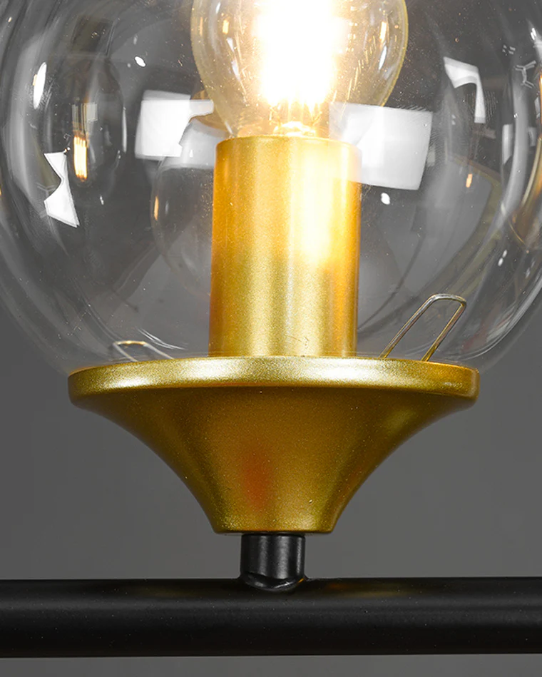 WOMO Linear Glass Globe Chandelier-WM2257 - Image 51