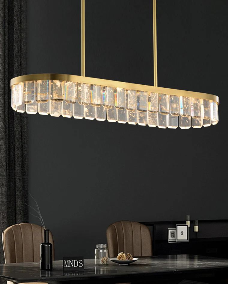 WOMO Linear Crystal Chandelier-WM2540 - Image 3