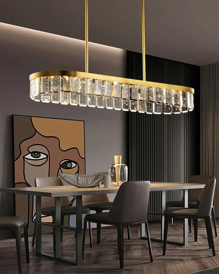 WOMO Linear Crystal Chandelier-WM2540 - Image 4