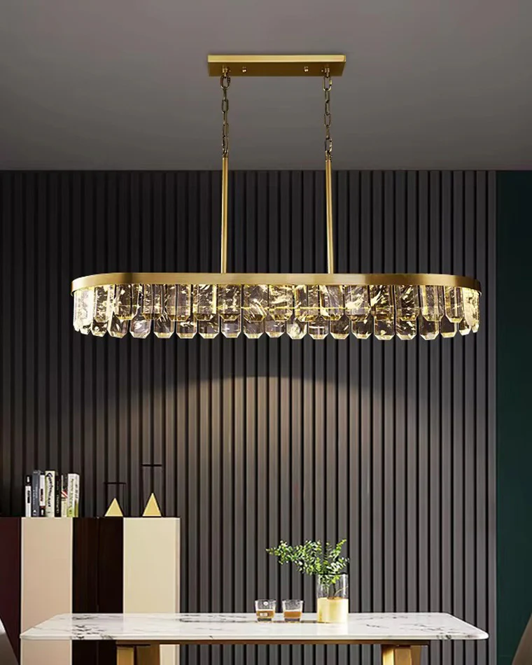 WOMO Linear Crystal Chandelier-WM2540 - Image 5