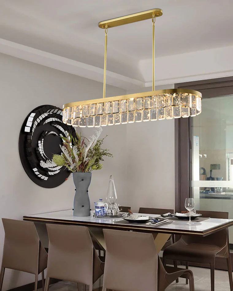 WOMO Linear Crystal Chandelier-WM2540 - Image 6