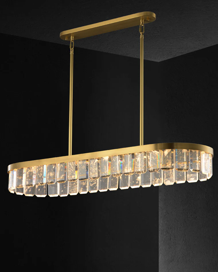 WOMO Linear Crystal Chandelier-WM2540 - Image 8