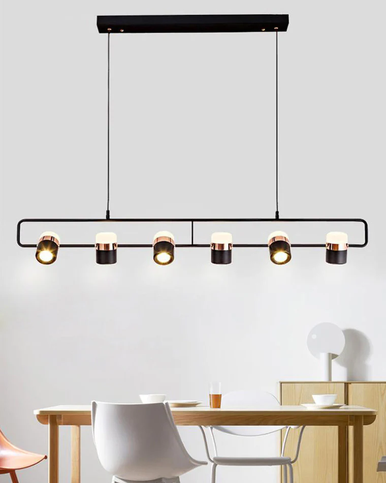 WOMO Linear Spotlight Kitchen Pendant Light-WM2019 - Image 12