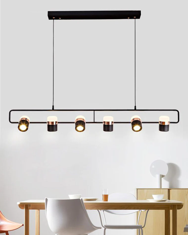 WOMO Linear Spotlight Kitchen Pendant Light-WM2019 - Image 14