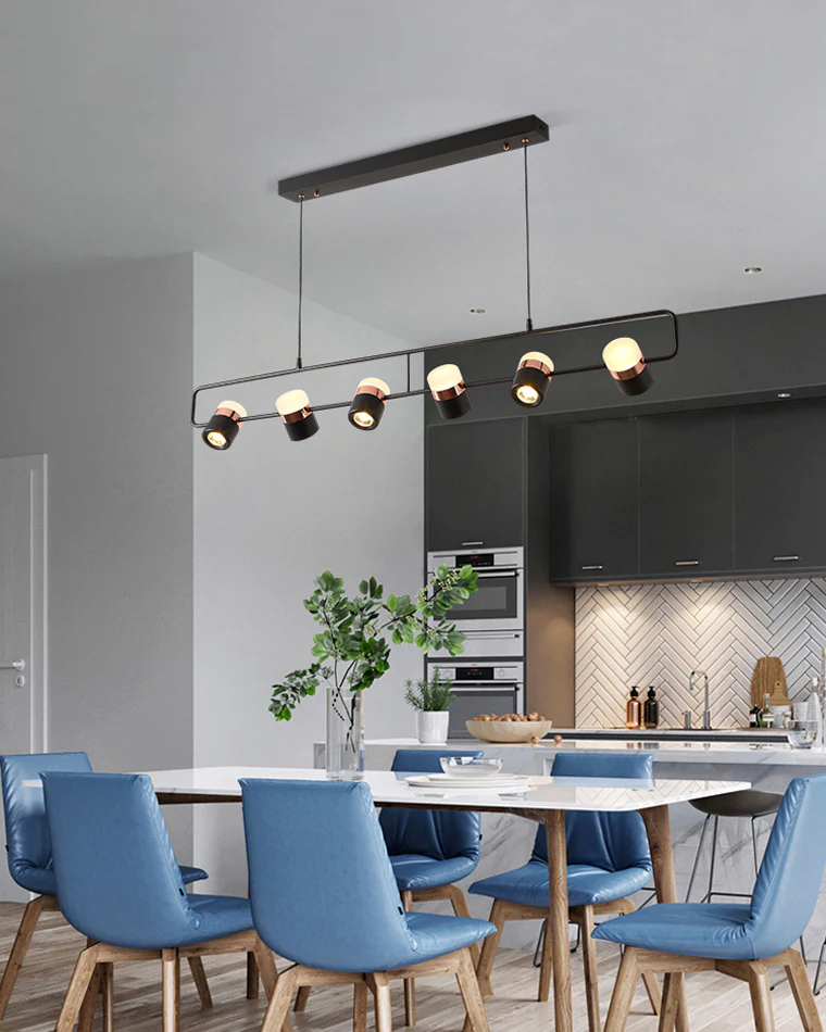 WOMO Linear Spotlight Kitchen Pendant Light-WM2019 - Image 17