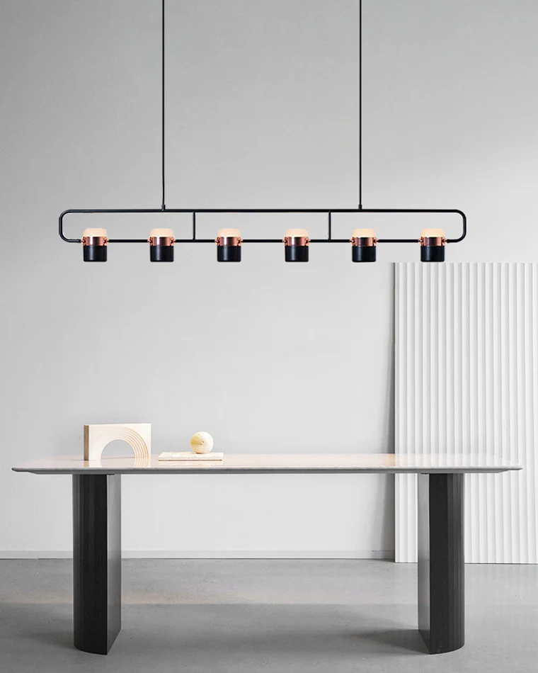 WOMO Linear Spotlight Kitchen Pendant Light-WM2019 - Image 2