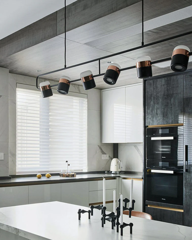WOMO Linear Spotlight Kitchen Pendant Light-WM2019 - Image 6