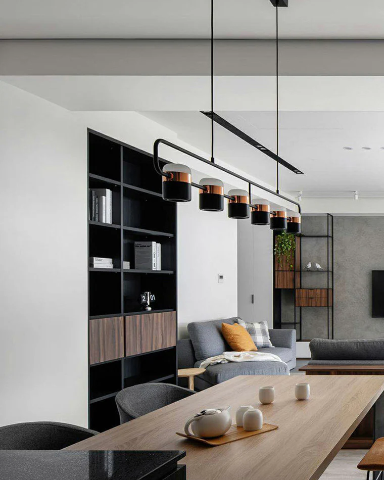 WOMO Linear Spotlight Kitchen Pendant Light-WM2019 - Image 9