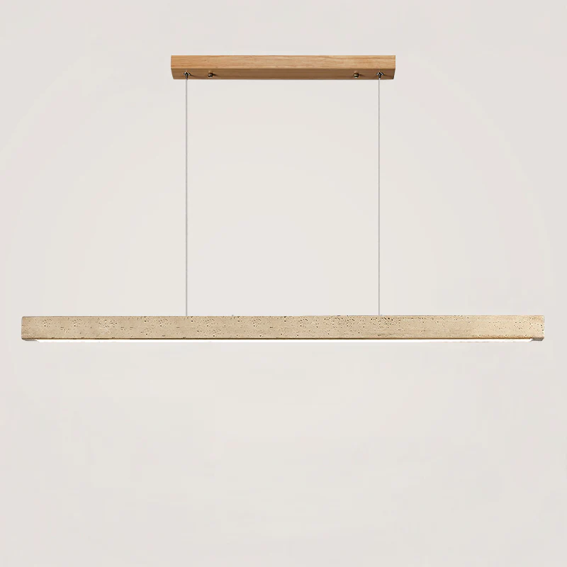 WOMO Linear Travertine Pendant Light-WM3086 - Image 10