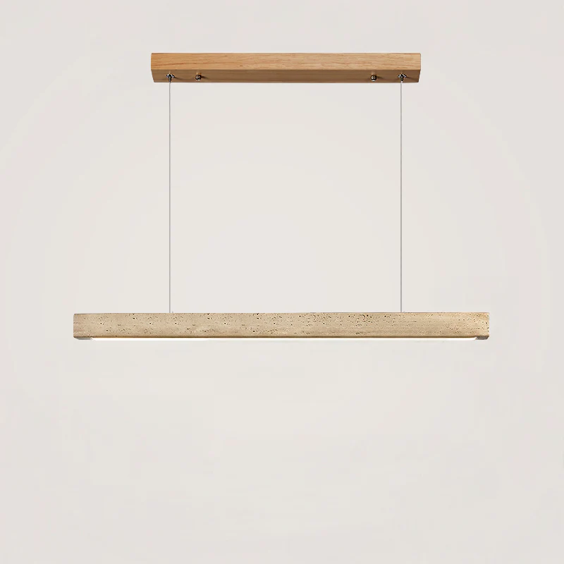 WOMO Linear Travertine Pendant Light-WM3086 - Image 7