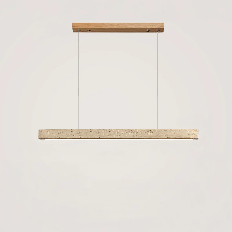 WOMO Linear Travertine Pendant Light-WM3086 - Image 8