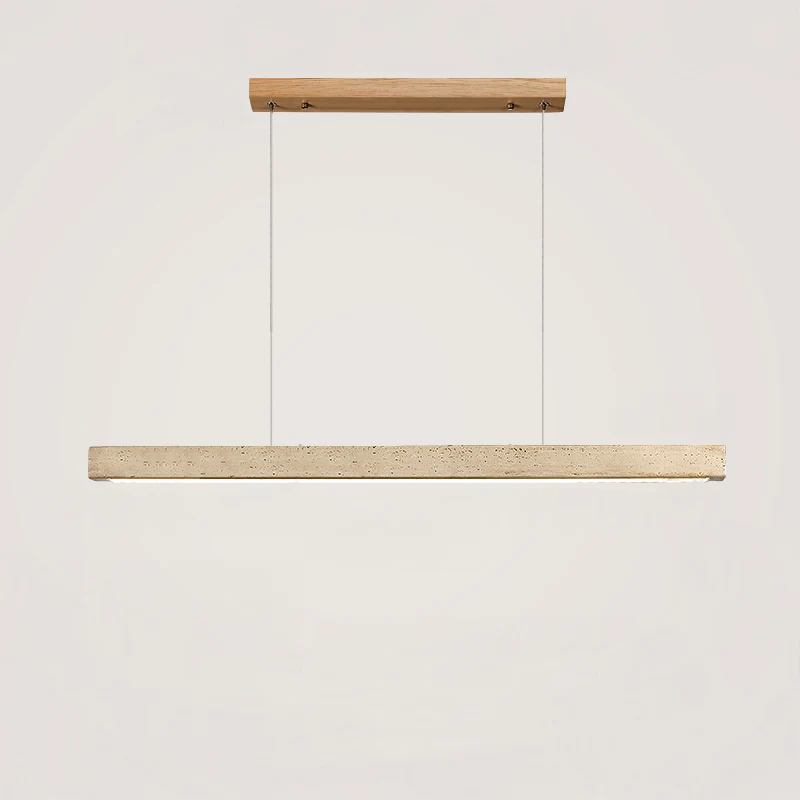WOMO Linear Travertine Pendant Light-WM3086 - Image 9