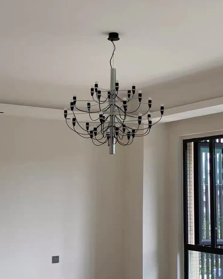 WOMO Tiered Modern Candle Chandelier-WM2203 - Image 13