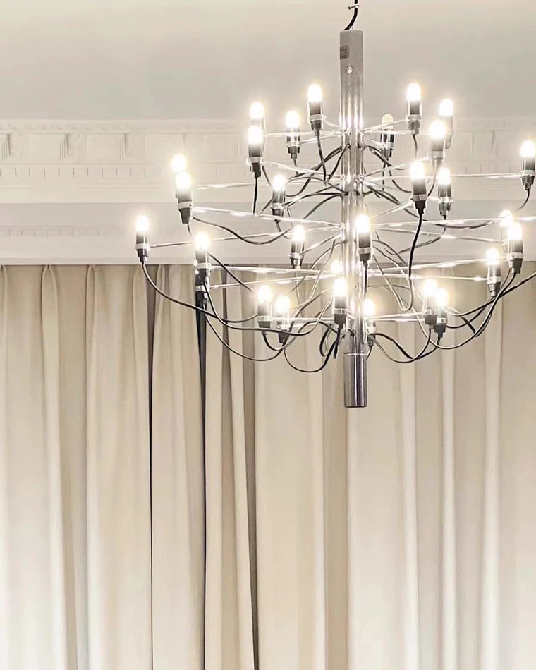 WOMO Tiered Modern Candle Chandelier-WM2203 - Image 16