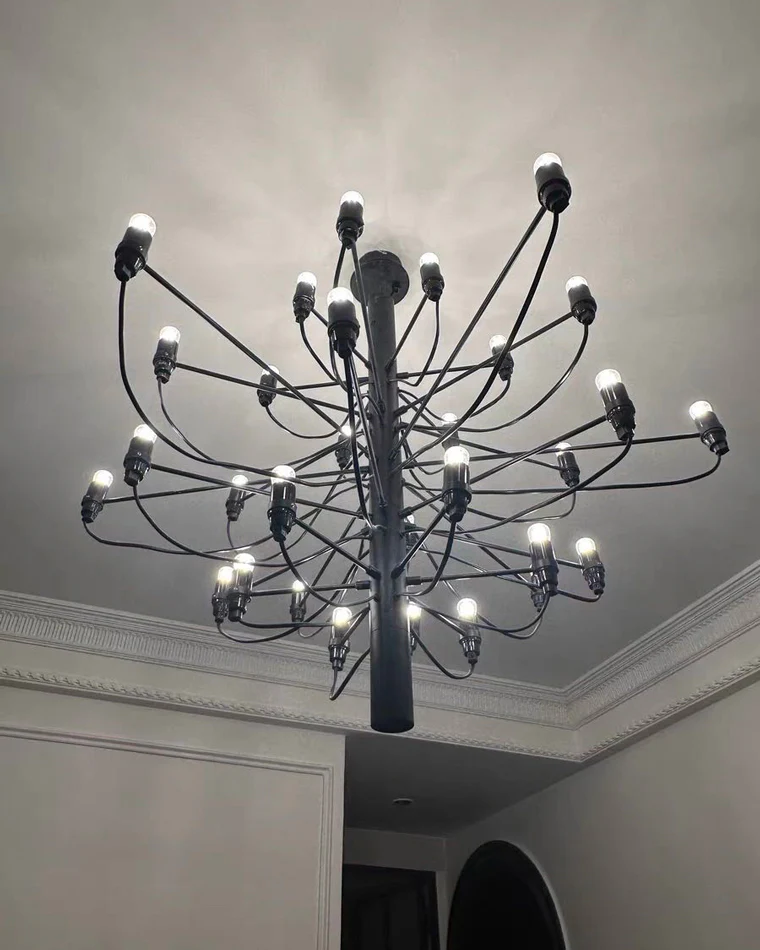 WOMO Tiered Modern Candle Chandelier-WM2203 - Image 18
