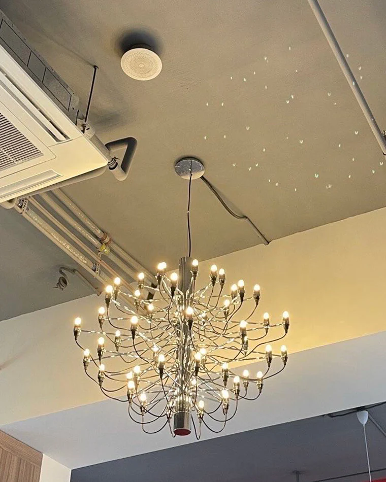 WOMO Tiered Modern Candle Chandelier-WM2203 - Image 19