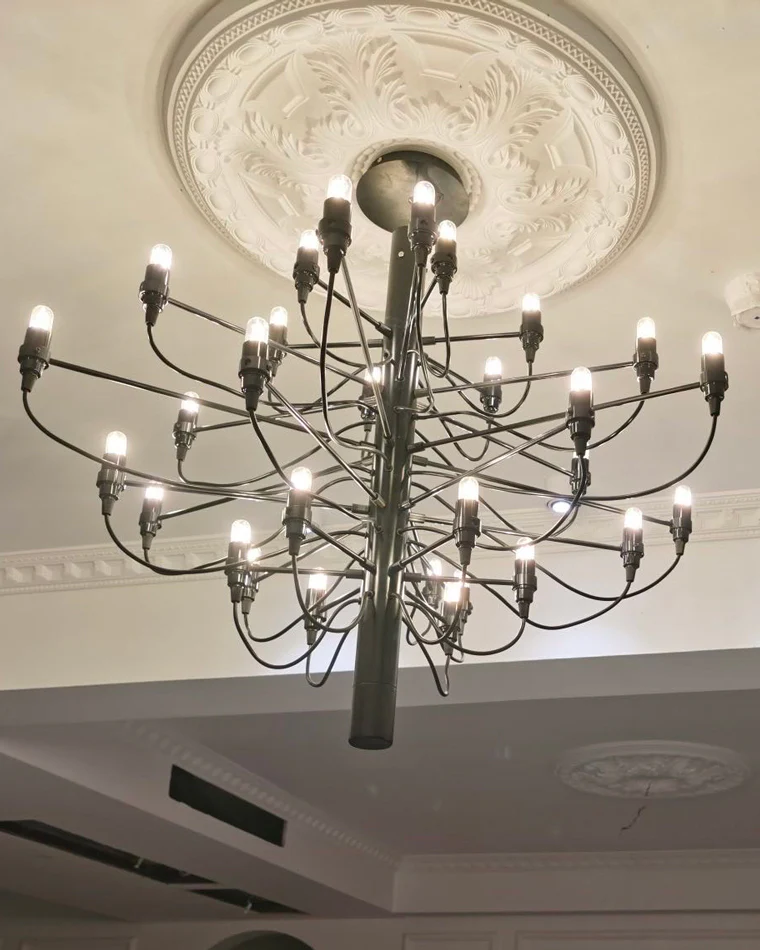 WOMO Tiered Modern Candle Chandelier-WM2203 - Image 21