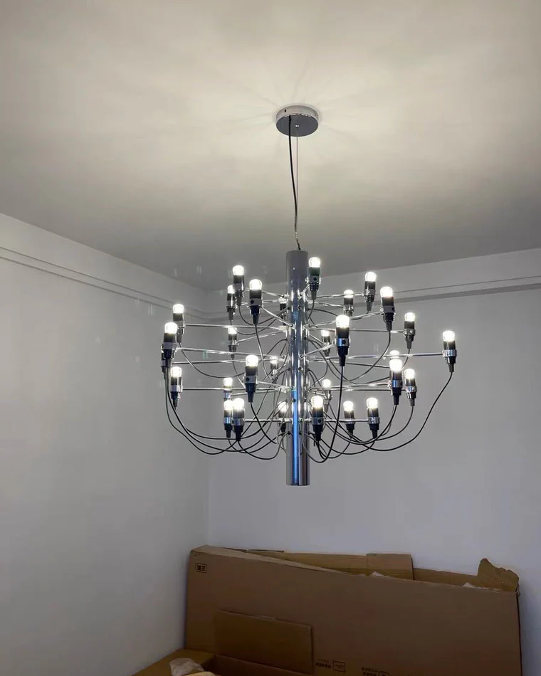 WOMO Tiered Modern Candle Chandelier-WM2203 - Image 22