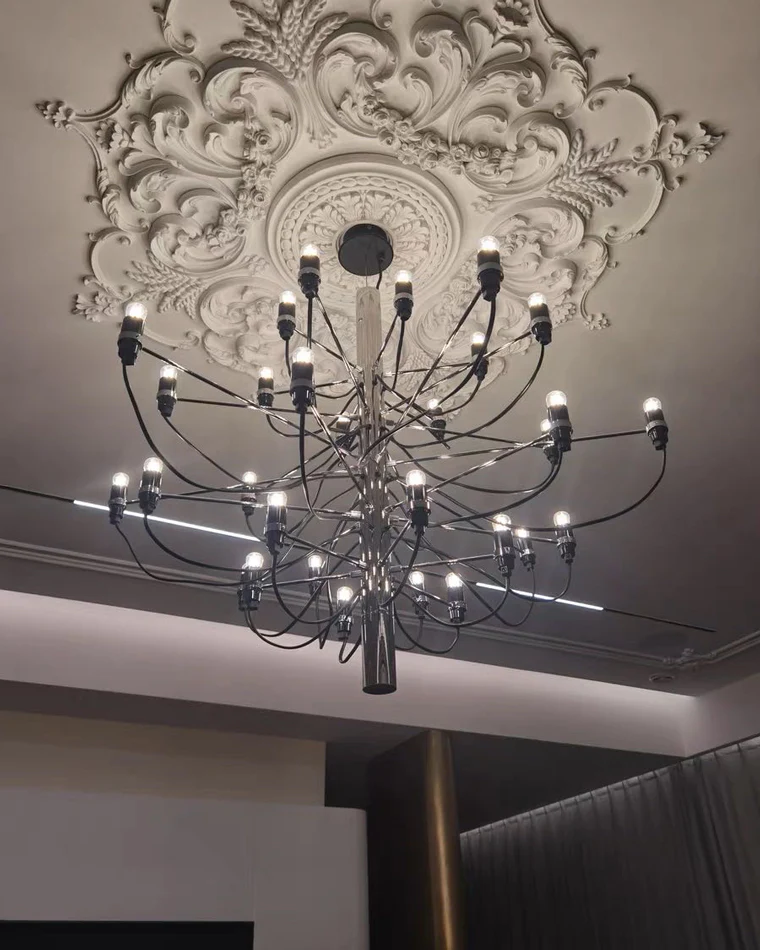 WOMO Tiered Modern Candle Chandelier-WM2203 - Image 28