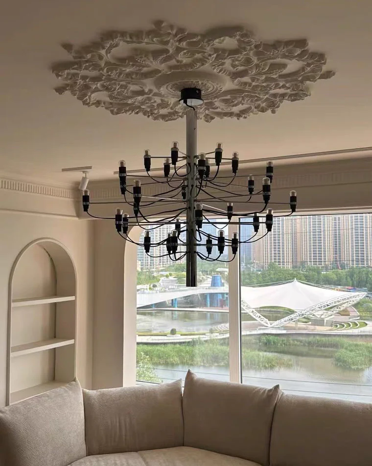 WOMO Tiered Modern Candle Chandelier-WM2203 - Image 30