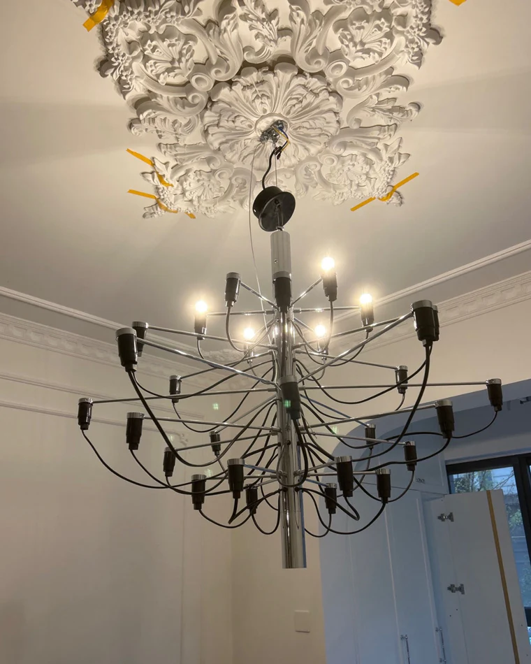 WOMO Tiered Modern Candle Chandelier-WM2203 - Image 32