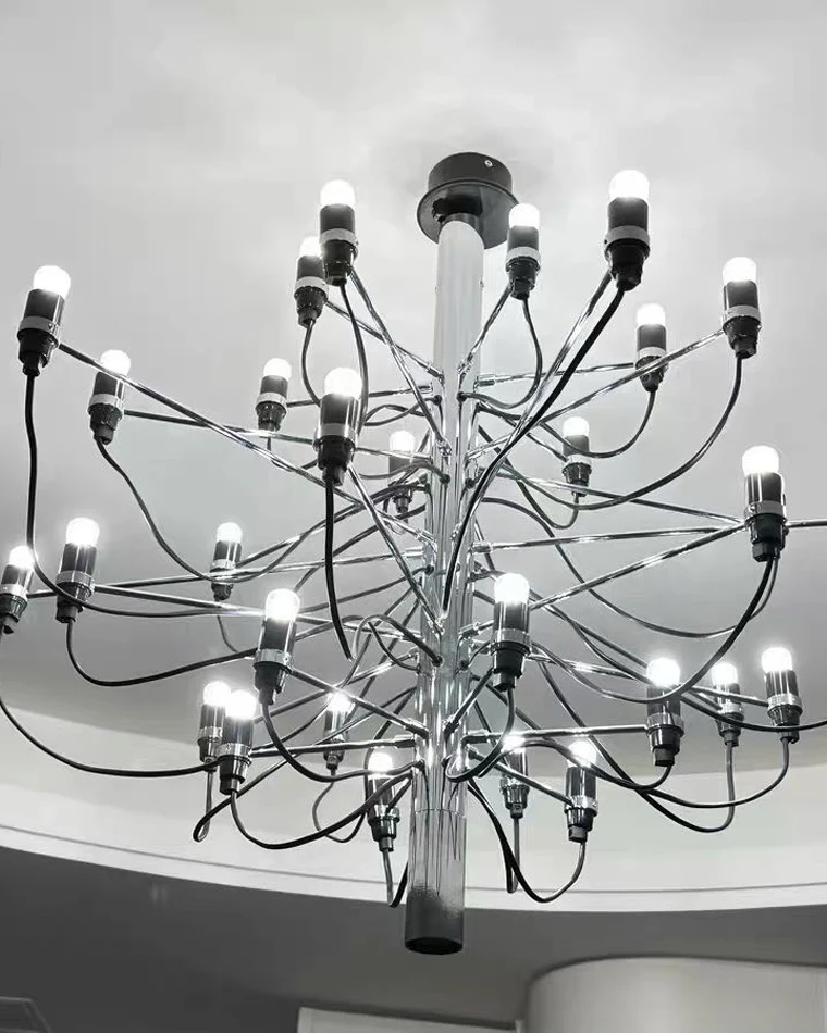 WOMO Tiered Modern Candle Chandelier-WM2203 - Image 33