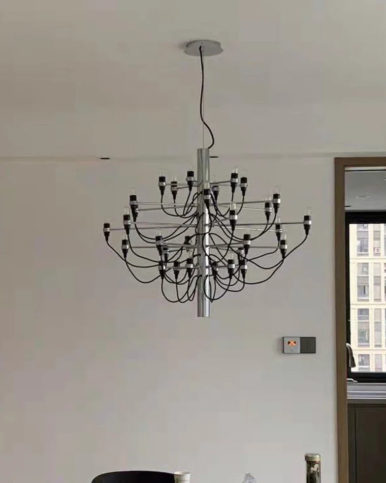 WOMO Tiered Modern Candle Chandelier-WM2203 - Image 35