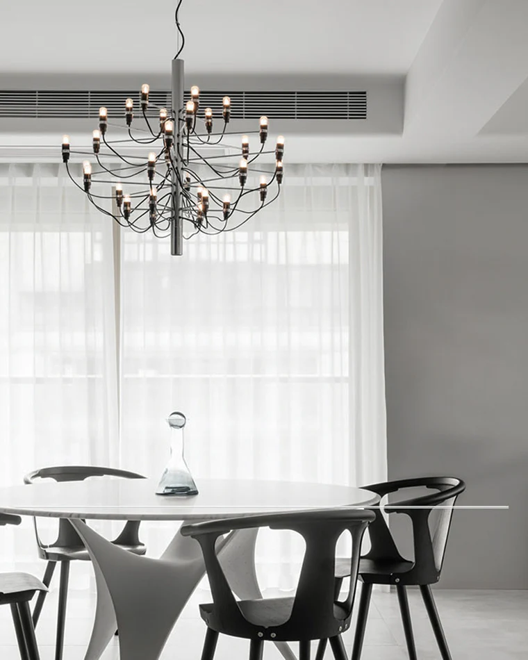 WOMO Tiered Modern Candle Chandelier-WM2203 - Image 4