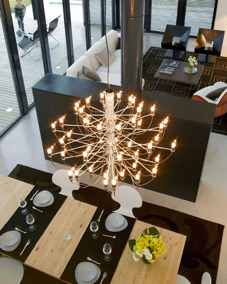 WOMO Tiered Modern Candle Chandelier-WM2203 - Image 44