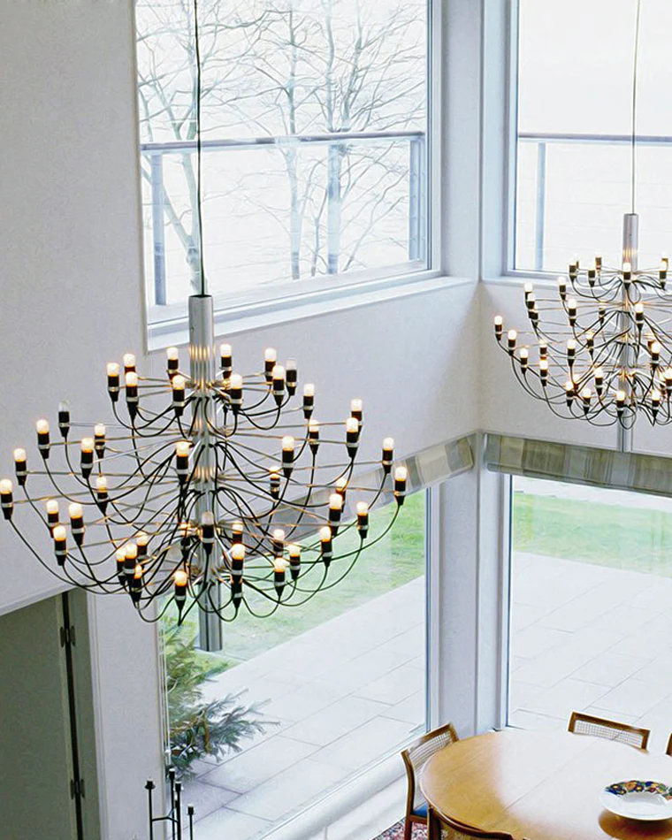 WOMO Tiered Modern Candle Chandelier-WM2203 - Image 5