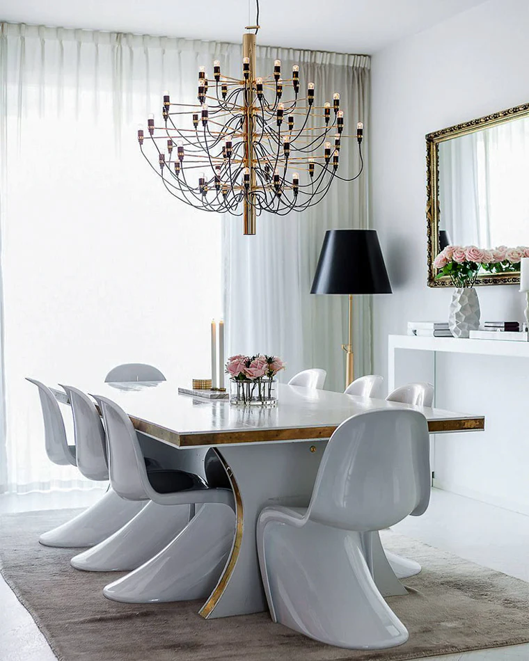 WOMO Tiered Modern Candle Chandelier-WM2203 - Image 55