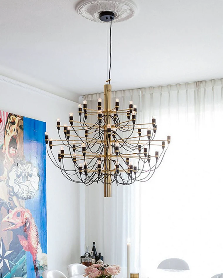 WOMO Tiered Modern Candle Chandelier-WM2203 - Image 59