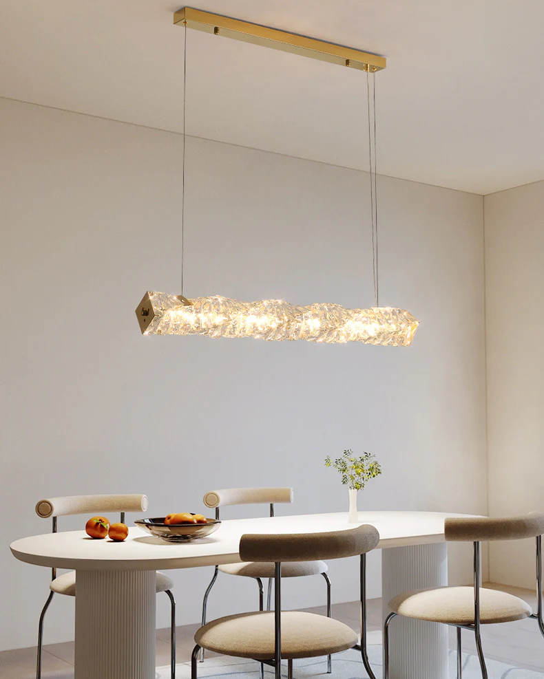 WOMO Twist Linear Crystal Chandelier-WM2193 - Image 12