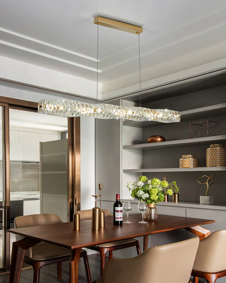 WOMO Twist Linear Crystal Chandelier-WM2193 - Image 14