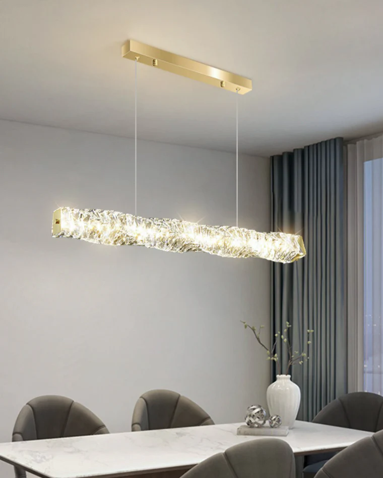 WOMO Twist Linear Crystal Chandelier-WM2193 - Image 16
