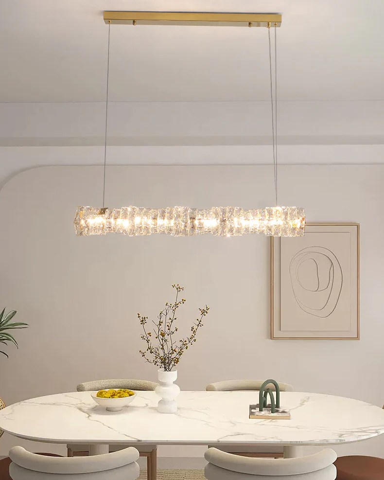 WOMO Twist Linear Crystal Chandelier-WM2193 - Image 17