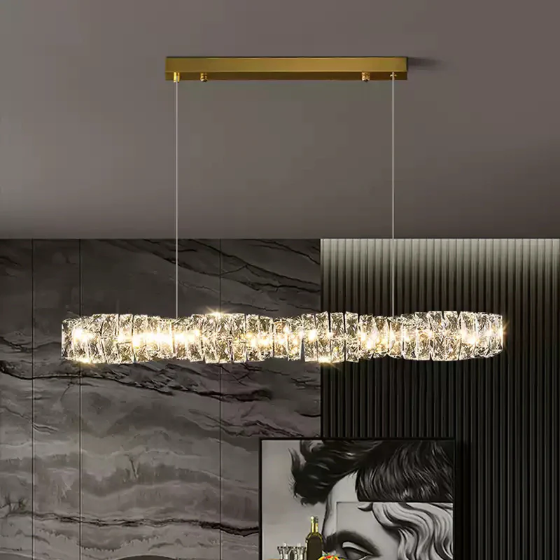 WOMO Twist Linear Crystal Chandelier-WM2193 - Image 18