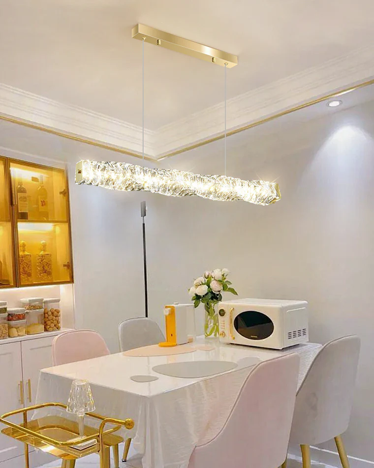 WOMO Twist Linear Crystal Chandelier-WM2193 - Image 24